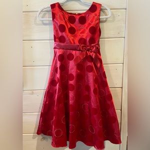 Girls Red Dress